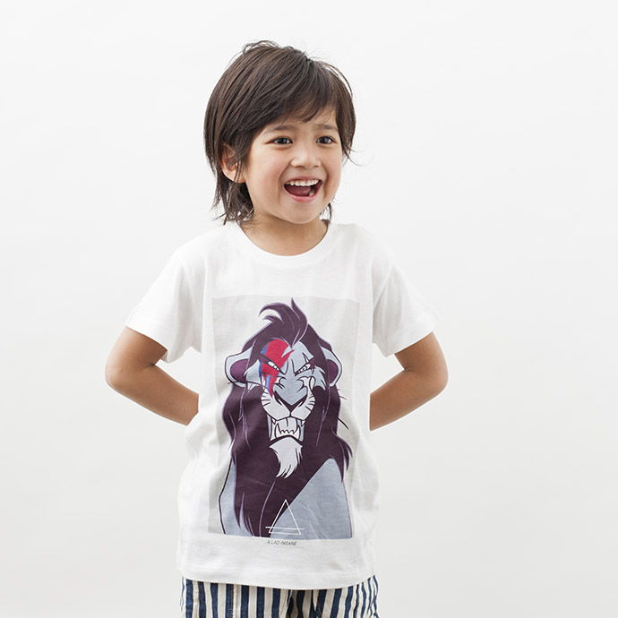 プリントTシャツ Scar SS／Little ELEVENPARIS